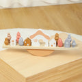Rainbow Wooden Stacking Toys - Lunamoa