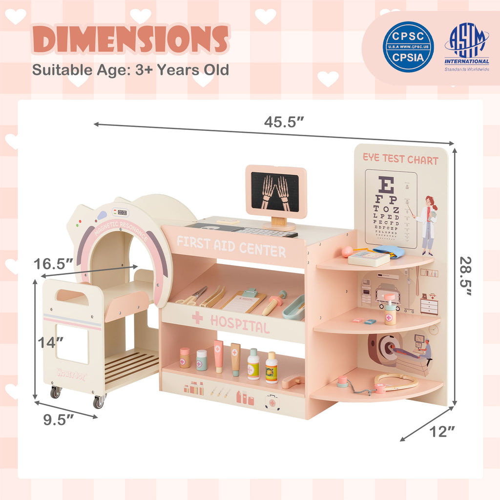 Kinderarzt-Spielset mit CT-Scanner SproutHands™