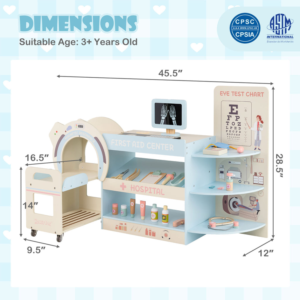 Kinderarzt-Spielset mit CT-Scanner SproutHands™