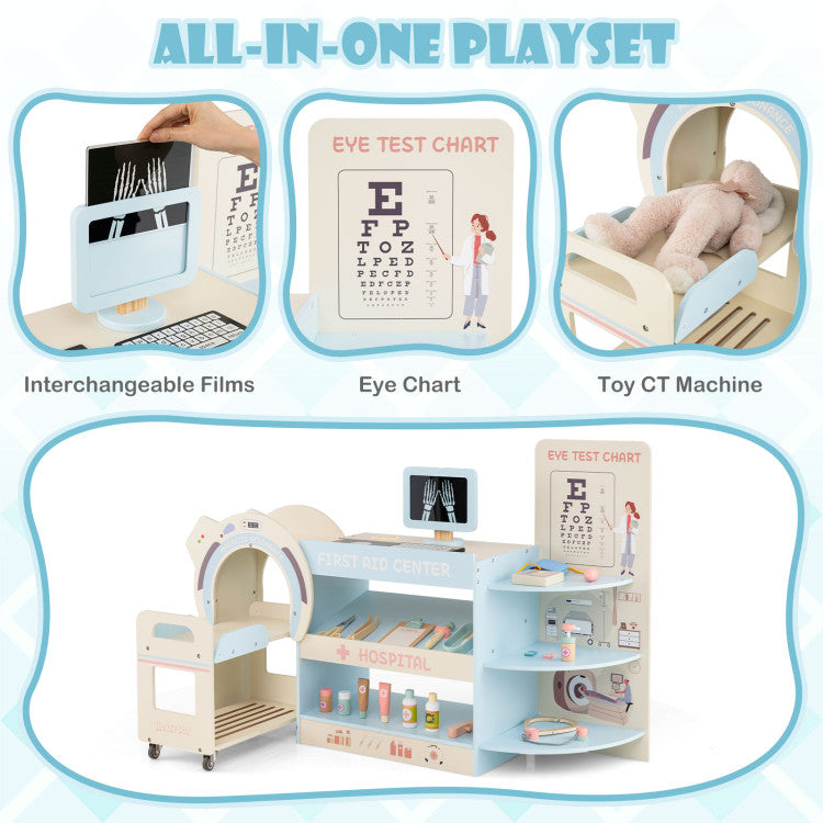 Kinderarzt-Spielset mit CT-Scanner SproutHands™