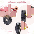 Kids Gardening Set with Wooden Trolley