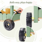 Kids Gardening Set with Wooden Trolley