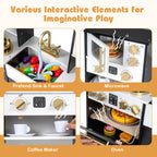 Kids Kitchen Playset with Lights & Sounds SproutHands™