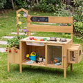 Kinder-Matschküche mit Vogelkäfig & Blumenkasten SproutHands™