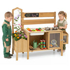 Kinder-Matschküche mit Vogelkäfig & Blumenkasten SproutHands™