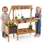 Kinder Matschküche mit Pflanzkasten SproutHands™
