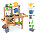 Kids Mud Kitchen with Water Tank SproutHands™