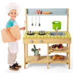 Kinder Outdoor-Spielküche aus Holz SproutHands™