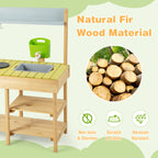 Kinder Outdoor-Spielküche aus Holz SproutHands™