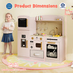 Kids Play Kitchen with Microwave & Ice Maker SproutHands™