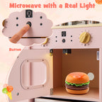 Kids Play Kitchen with Microwave & Ice Maker SproutHands™