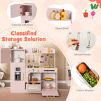 Kids Play Kitchen with Microwave & Ice Maker SproutHands™