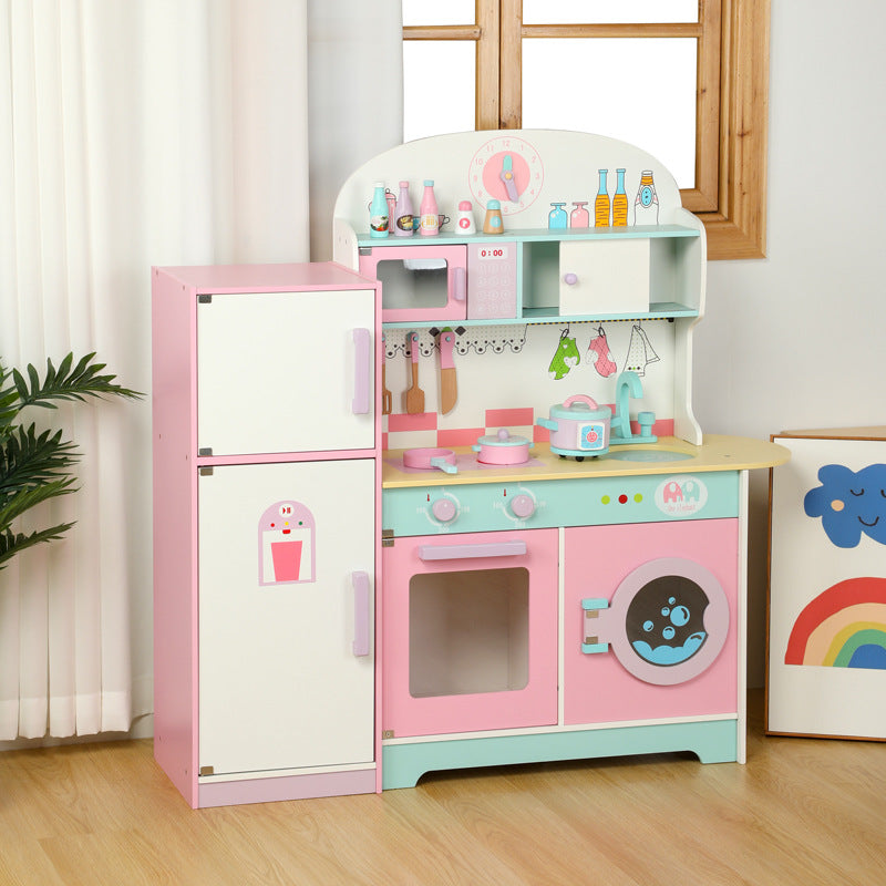 Kids Play Kitchen Set with Fridge SproutHands™