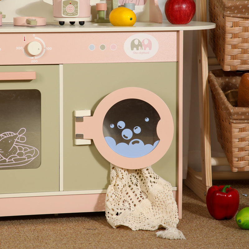 Kids Play Kitchen Set with Fridge SproutHands™