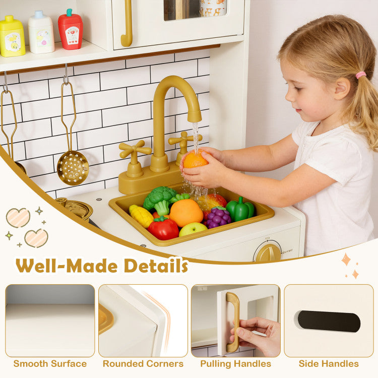 Kids Play Kitchen Toy Set with Light & Sound SproutHands™
