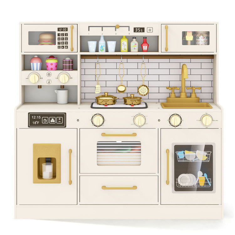 Kids Play Kitchen Toy Set with Light & Sound SproutHands™