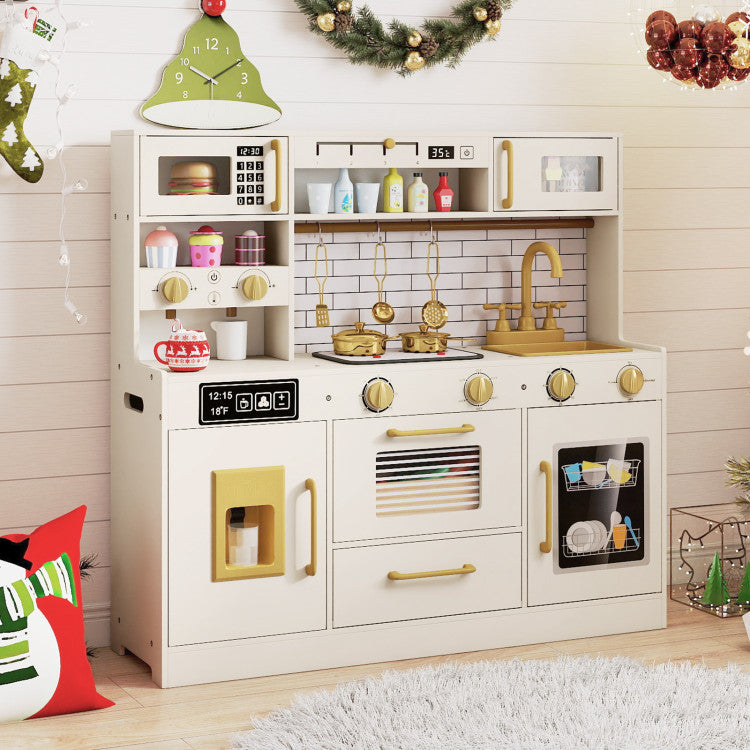 Kids Play Kitchen Toy Set with Light & Sound SproutHands™