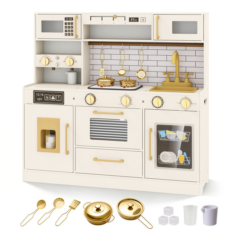 Kids Play Kitchen Toy Set with Light & Sound SproutHands™