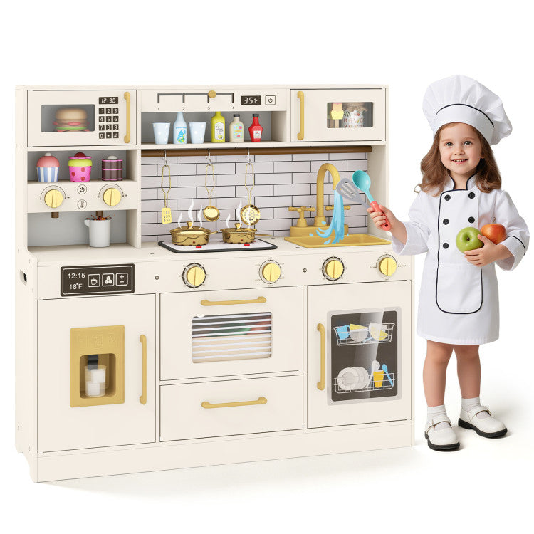 Kids Play Kitchen Toy Set with Light & Sound SproutHands™