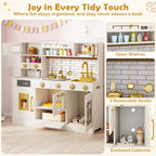 Kids Play Kitchen Toy Set with Light & Sound SproutHands™