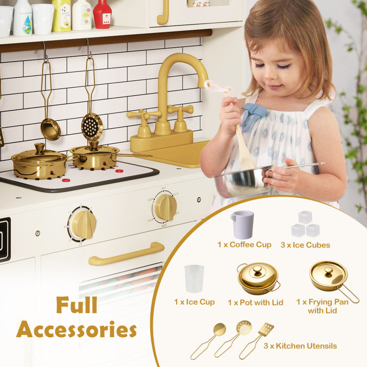 Kids Play Kitchen Toy Set with Light & Sound SproutHands™