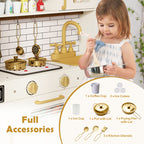 Kids Play Kitchen Toy Set with Light & Sound SproutHands™