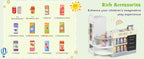 Kids Wooden Grocery Store Play Set with Cashier SproutHands™