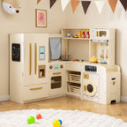 Großer Kühlschrank Eck-Holzspielküche SproutHands™
