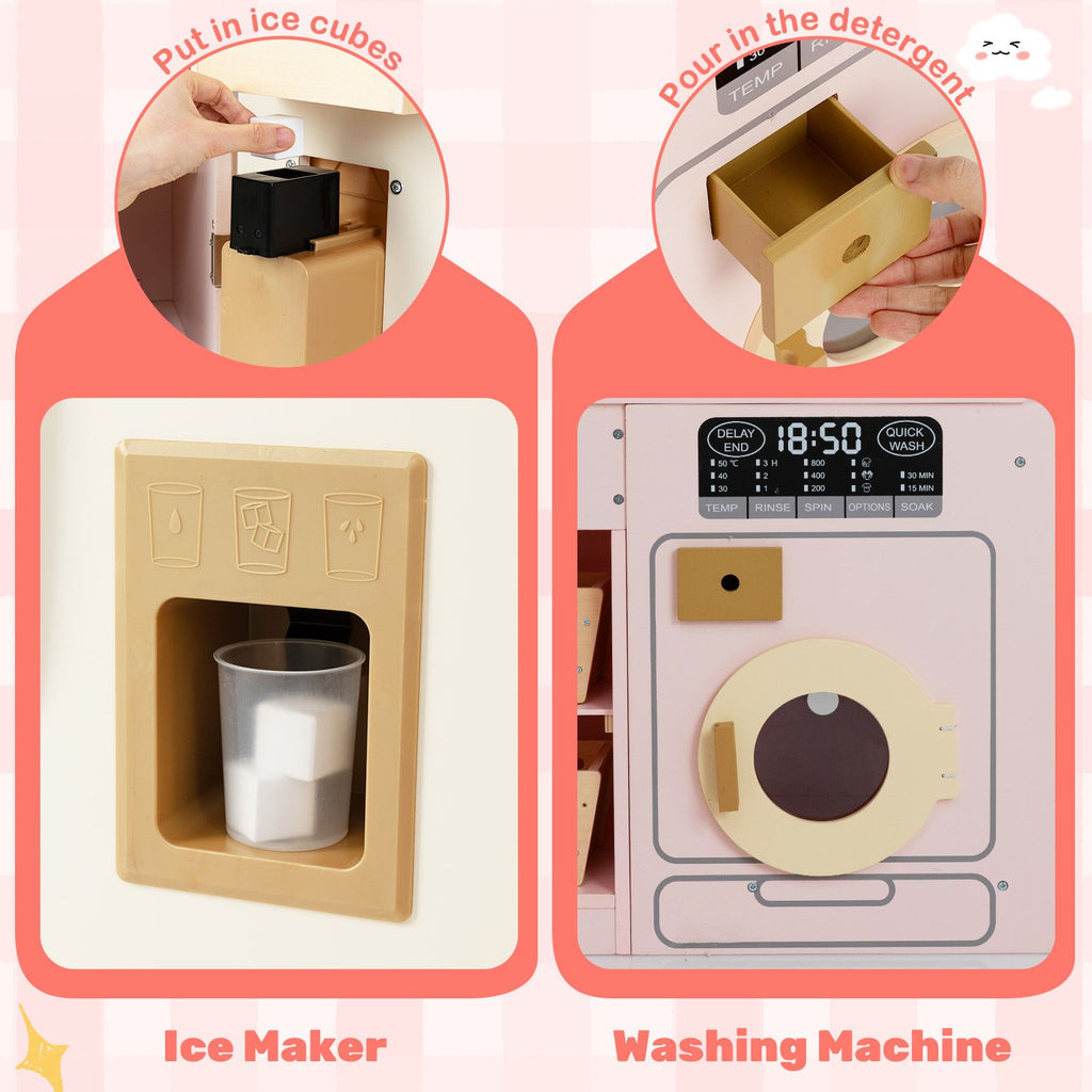 Großer Kühlschrank Eck-Holzspielküche SproutHands™