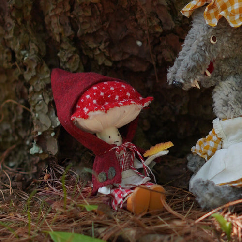 Little Red Shroom – DIY Stoffpuppen-Nähset