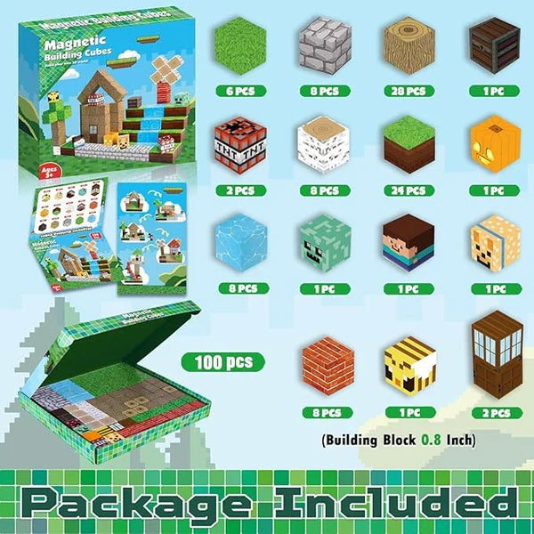 Minecraft Magnetwürfel