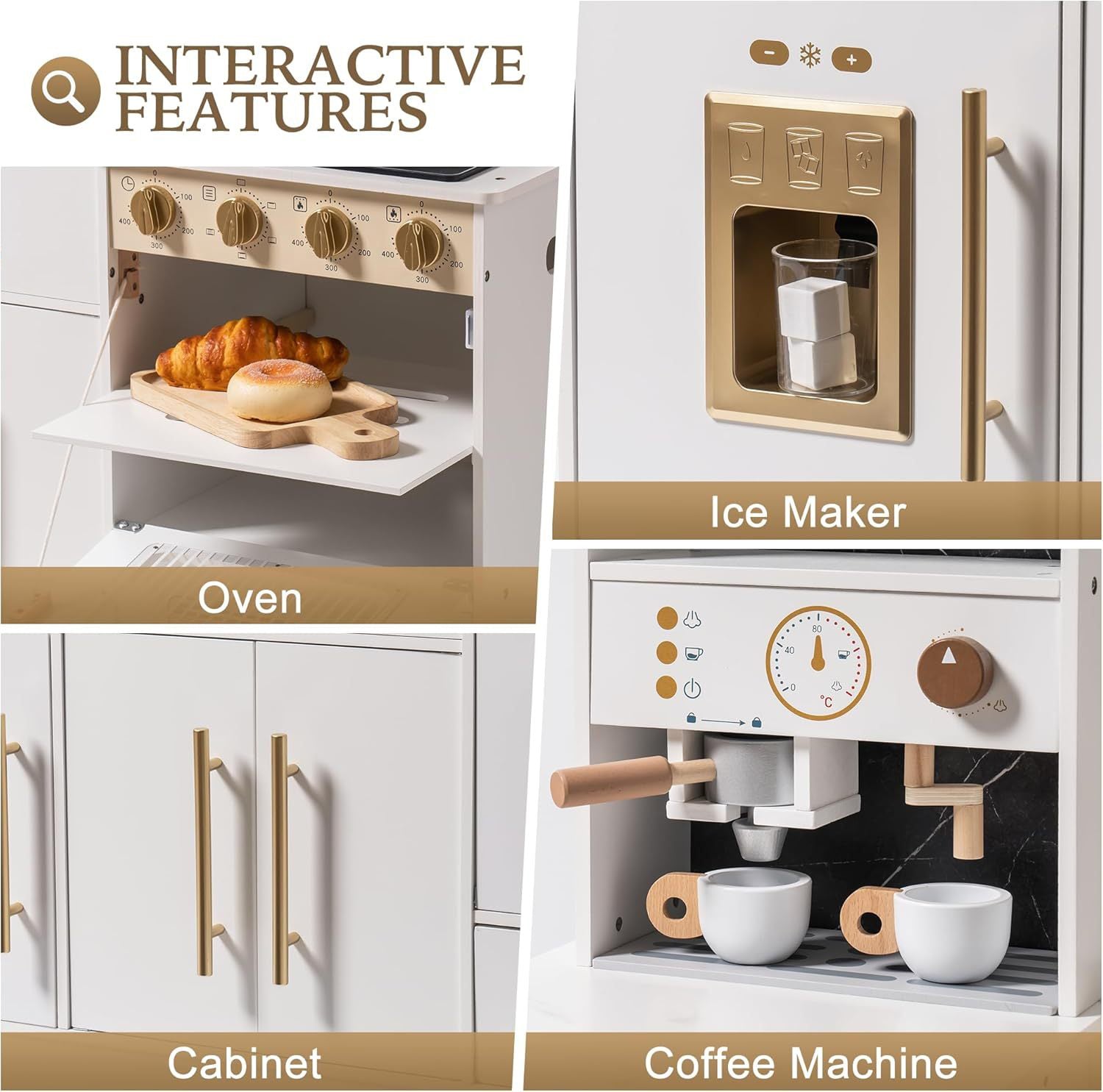 Modern Play Kitchen for Kids SproutHands™