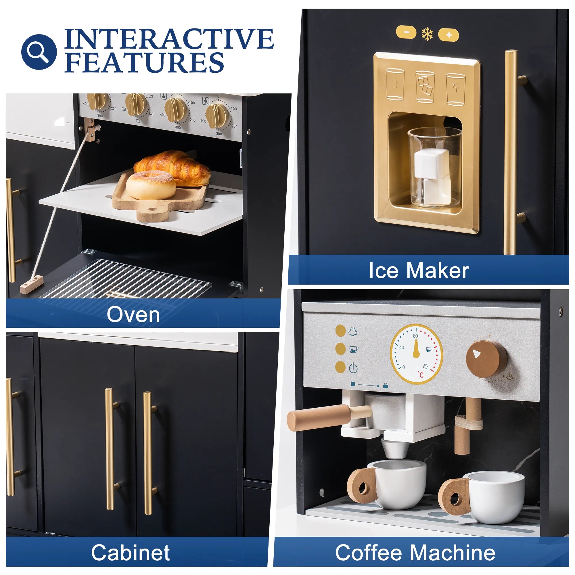 Modern Play Kitchen for Kids SproutHands™