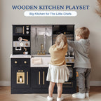 Deluxe Kinderküche mit Kaffeemaschine & Zubehör SproutHands™