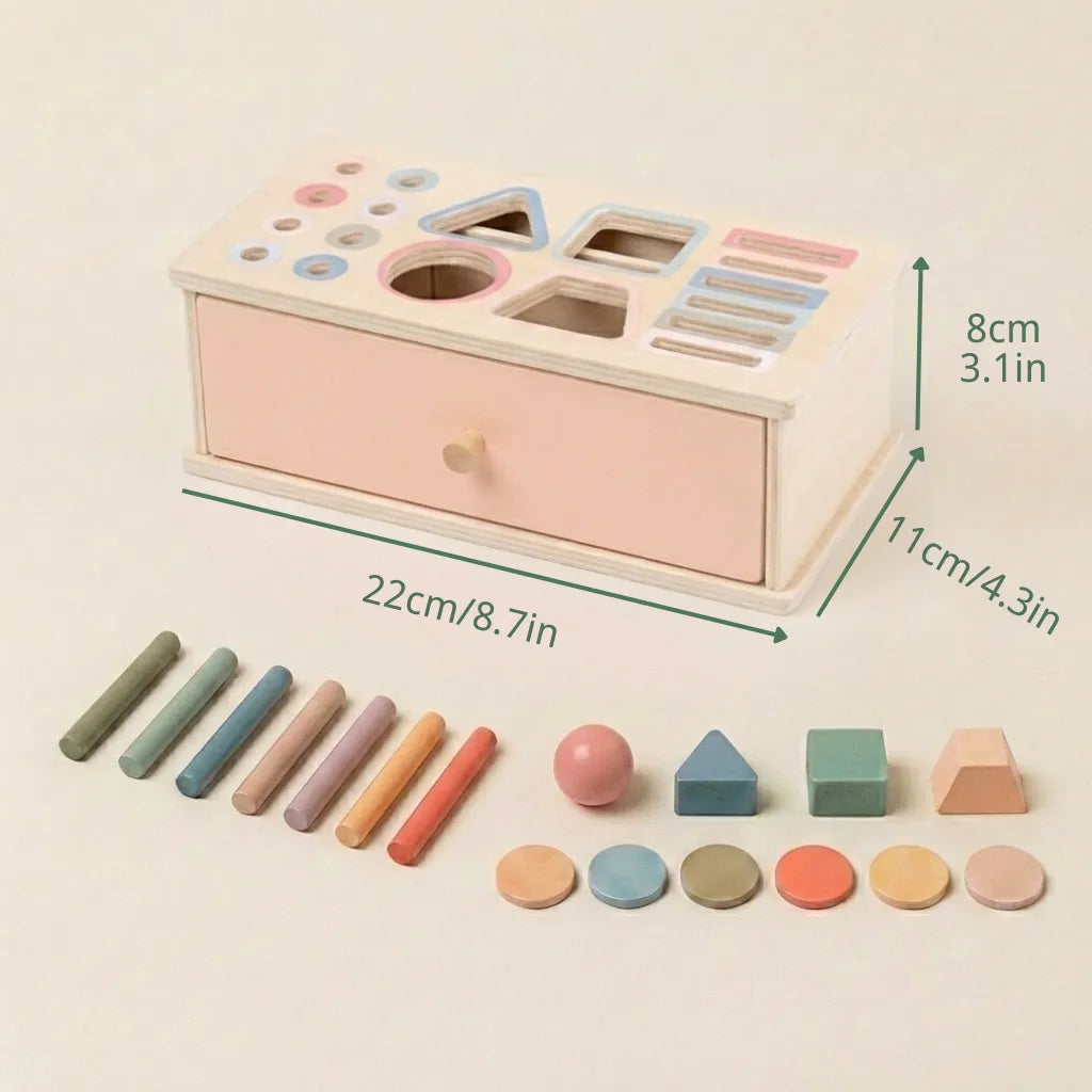 Wooden Shape Sorter Toy