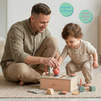 SproutHands™ Holz Steckspiel Sortierbox