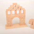 Natural Wooden Building Blocks - Lunamoa