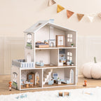 Nordic Wooden Dollhouse SproutHands™