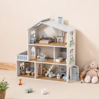 Nordic Wooden Dollhouse SproutHands™