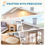Nordic Wooden Dollhouse SproutHands™