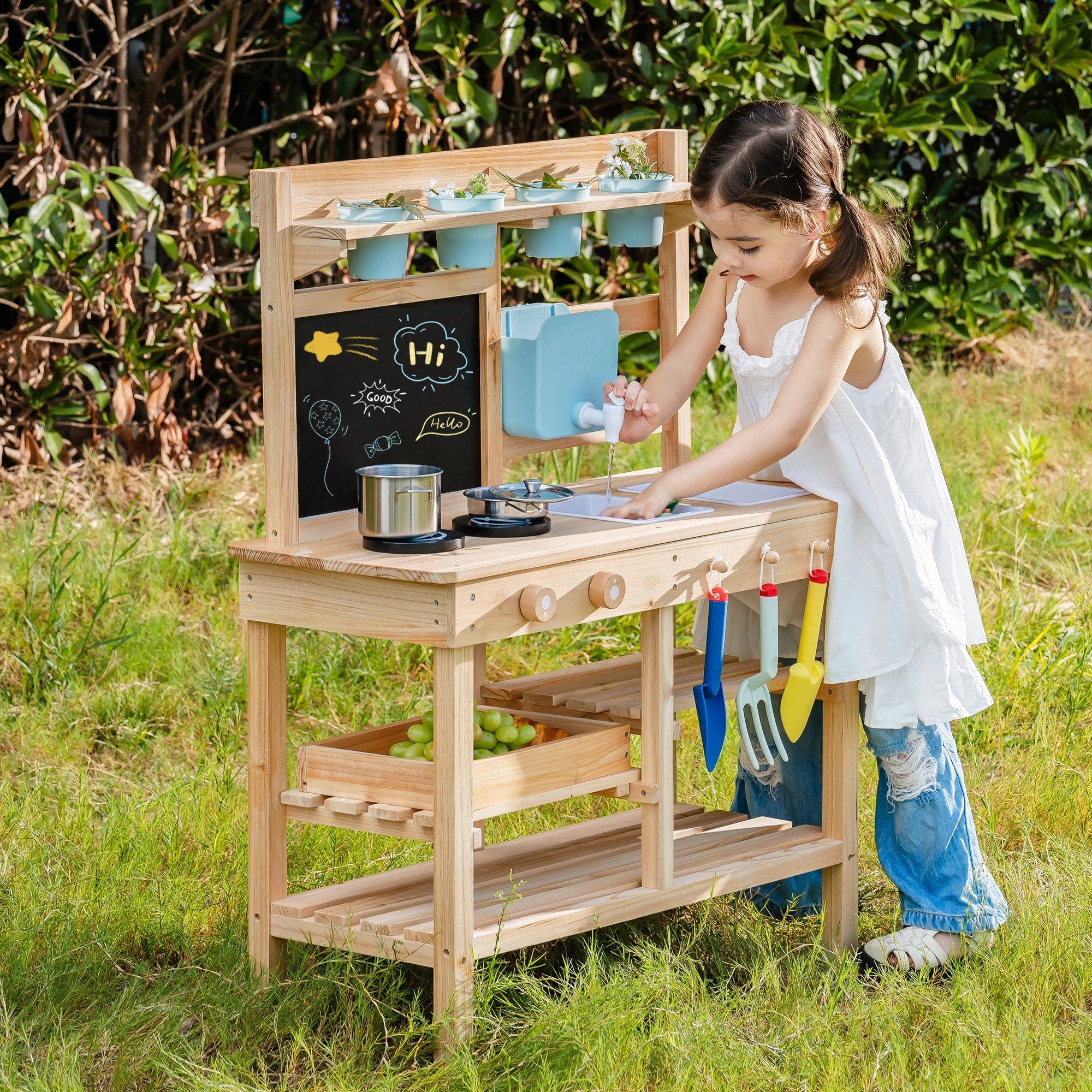 Outdoor Garden Mud Kitchen for Kids SproutHands™