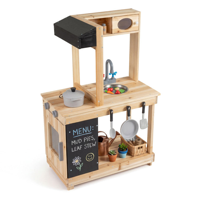 Outdoor-Matschküche mit Tafel SproutHands™