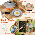 Outdoor-Matschküche mit Tafel SproutHands™