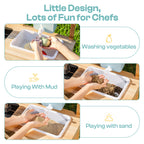 Outdoor Mud Kitchen for Kids with Faucet SproutHands™