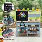2-in-1 Outdoor Matschküche & Einkaufsladen SproutHands™