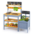 Outdoor Mud Kitchen with Planter Box & Chalkboard SproutHands™