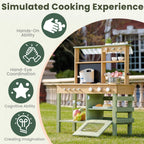 Outdoor Mud Play Kitchen with BBQ SproutHands™