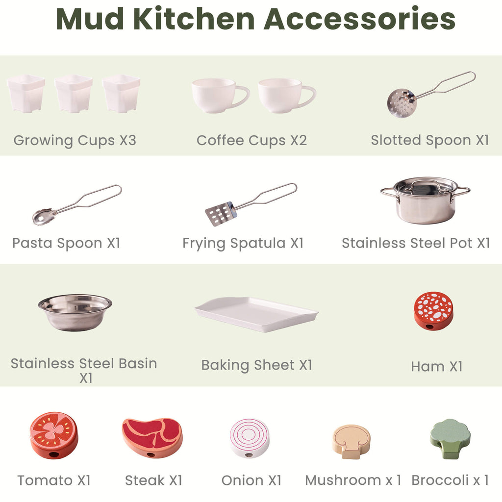 Outdoor Mud Play Kitchen with BBQ SproutHands™