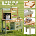 Outdoor Mud Play Kitchen with BBQ SproutHands™