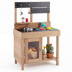 Outdoor Play Kitchen with Sink & Storage SproutHands™